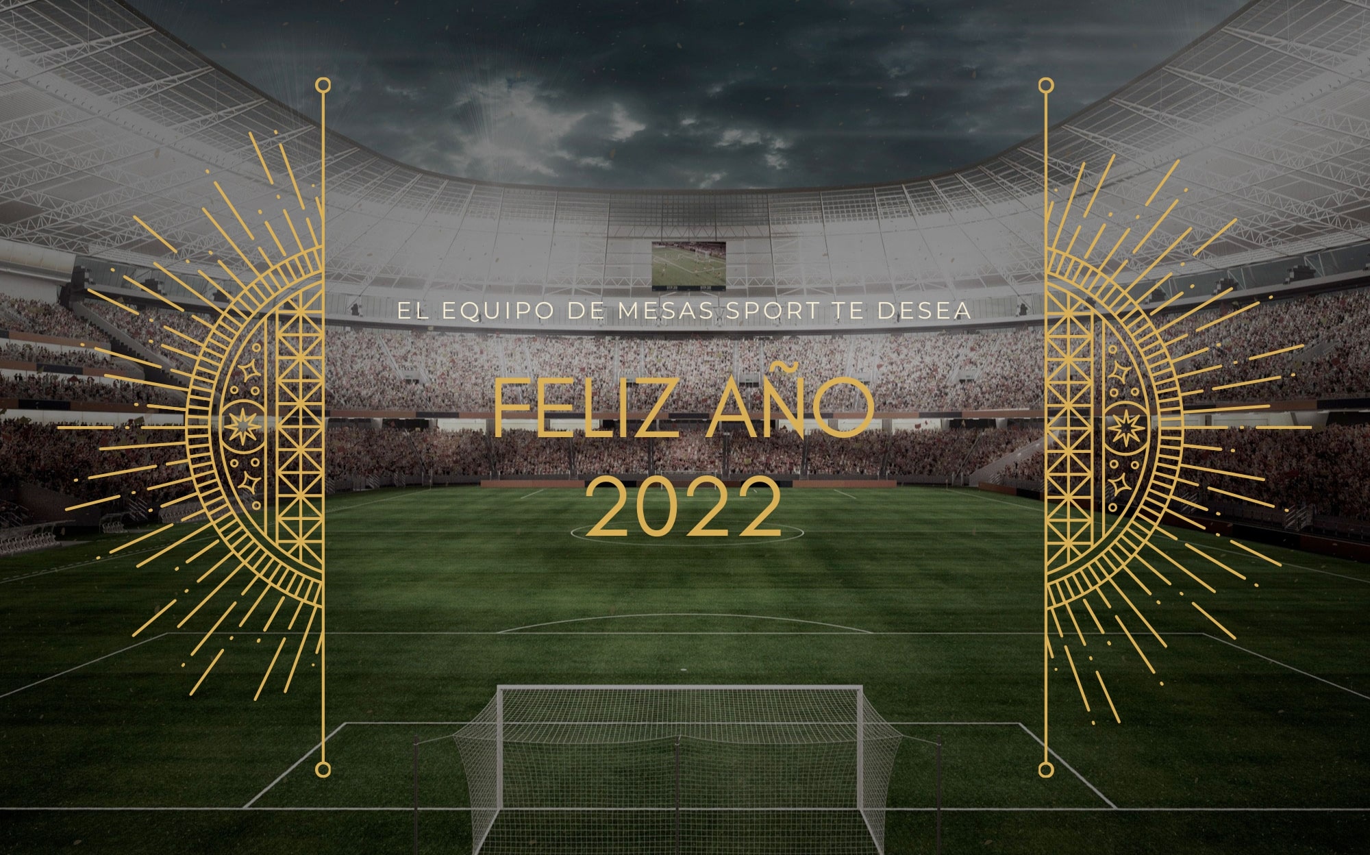 Mesas Sport te desea Feliz Año 2022