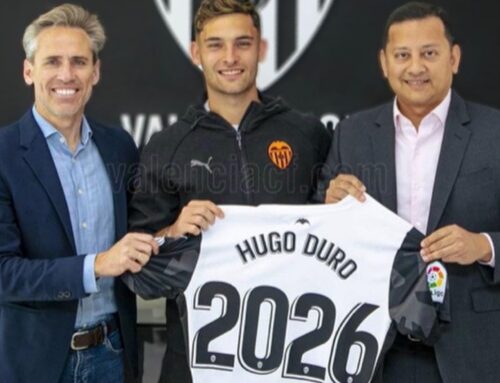Hugo Duro será jugador del Valencia CF hasta 2026