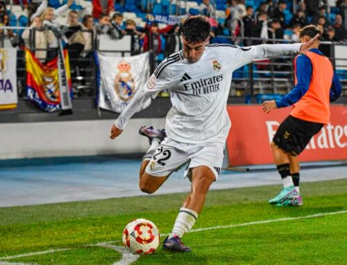 David Jiménez, brilla con el Real Madrid Castilla