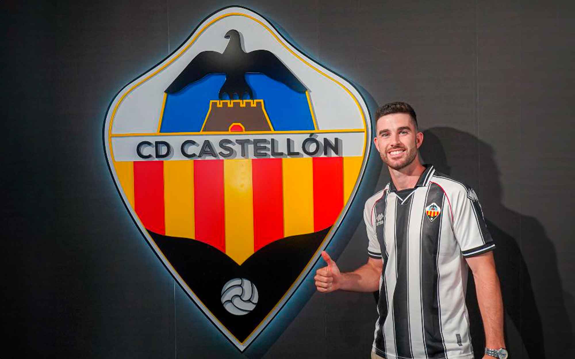 Imagen de Barri en su nuevo equipo el CD Castellón