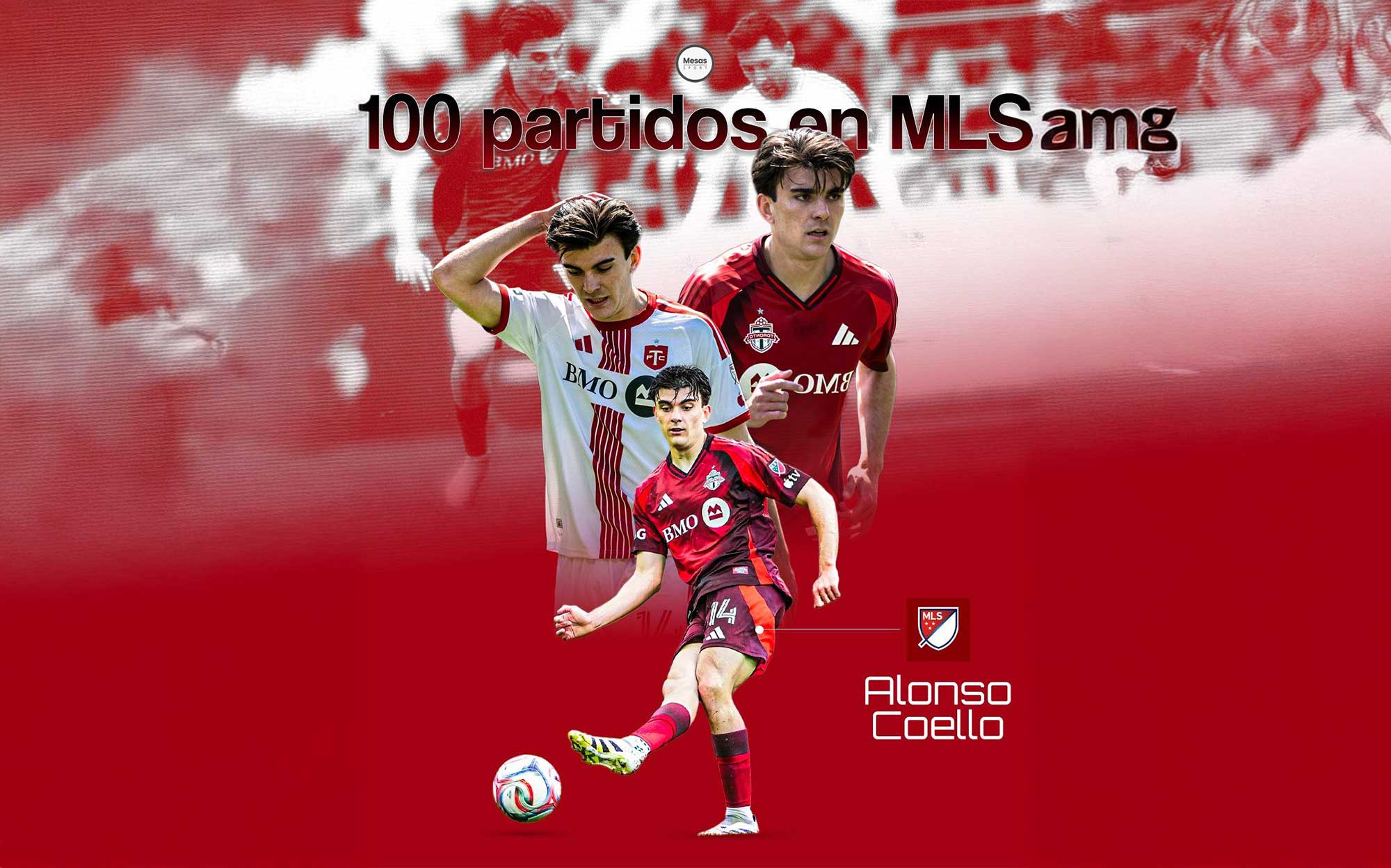 Alonso Coello cumple 100 partidos en la MLS